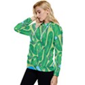 Golf Course Par Golf Course Green Women s Lightweight Drawstring Hoodie View2