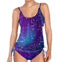 Realistic Night Sky With Constellations Tankini Set View1