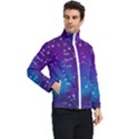 Realistic Night Sky With Constellations Men s Bomber Jacket View2