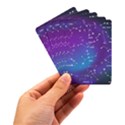 Realistic Night Sky With Constellations Playing Cards Single Design (Rectangle) with Custom Box View3