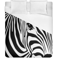 Animal Cute Pattern Art Zebra Duvet Cover (california King Size) by Amaryn4rt