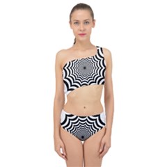 Spider Web Hypnotic Spliced Up Two Piece Swimsuit by Amaryn4rt