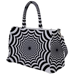 Spider Web Hypnotic Duffel Travel Bag by Amaryn4rt