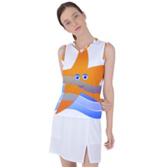 Beach Sea Shell Swimming Women s Sleeveless Sports Top