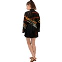 Highway Night Lighthouse Car Fast Long Sleeve Kimono View2