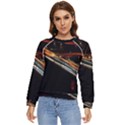 Highway Night Lighthouse Car Fast Women s Long Sleeve Raglan Tee View1