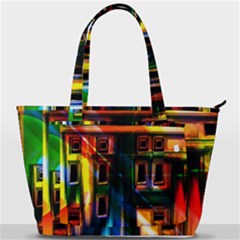 Architecture City Homes Window Back Pocket Shoulder Bag  by Amaryn4rt