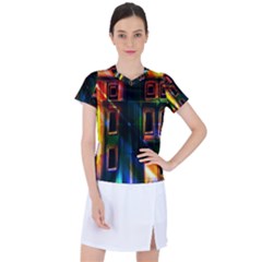 Architecture City Homes Window Women s Sports Top by Amaryn4rt