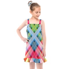 Graphics Colorful Colors Wallpaper Graphic Design Kids  Overall Dress by Amaryn4rt