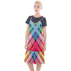 Graphics Colorful Colors Wallpaper Graphic Design Camis Fishtail Dress by Amaryn4rt