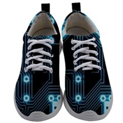 A Completely Seamless Background Design Circuitry Mens Athletic Shoes by Amaryn4rt