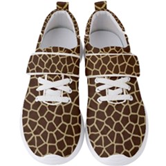 Giraffe Animal Print Skin Fur Men s Velcro Strap Shoes by Amaryn4rt