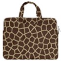 Giraffe Animal Print Skin Fur MacBook Pro 13  Double Pocket Laptop Bag View1