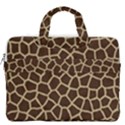 Giraffe Animal Print Skin Fur MacBook Pro 13  Double Pocket Laptop Bag View2