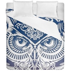 Owl Duvet Cover Double Side (california King Size) by Amaryn4rt