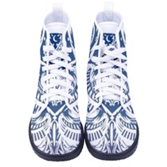 Owl Men s High-top Canvas Sneakers