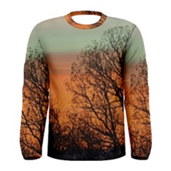 Twilight Sunset Sky Evening Clouds Men s Long Sleeve Tee by Amaryn4rt