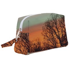 Twilight Sunset Sky Evening Clouds Wristlet Pouch Bag (large) by Amaryn4rt