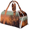 Twilight Sunset Sky Evening Clouds Burner Gym Duffel Bag View1