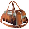 Twilight Sunset Sky Evening Clouds Burner Gym Duffel Bag View2