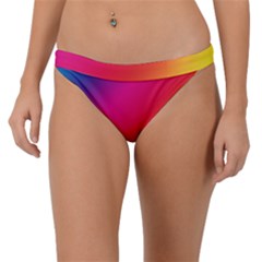 Rainbow Colors Band Bikini Bottoms by Amaryn4rt