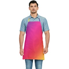 Rainbow Colors Kitchen Apron by Amaryn4rt