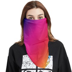 Rainbow Colors Face Covering Bandana (triangle) by Amaryn4rt