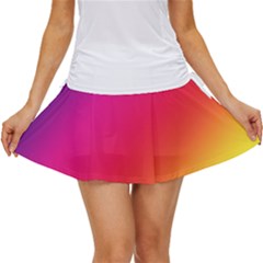 Rainbow Colors Women s Skort