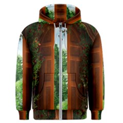 Beautiful World Entry Door Fantasy Men s Zipper Hoodie by Amaryn4rt