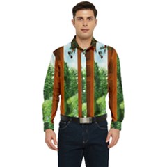 Beautiful World Entry Door Fantasy Men s Long Sleeve  Shirt by Amaryn4rt