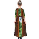 Beautiful World Entry Door Fantasy Kids  Quarter Sleeve Maxi Dress View2