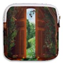 Beautiful World Entry Door Fantasy Mini Square Pouch View2