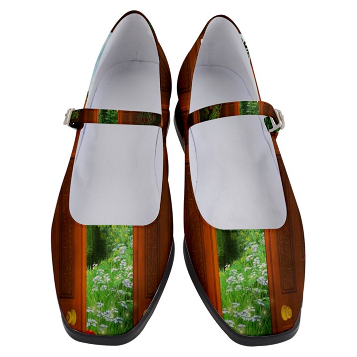 Beautiful World Entry Door Fantasy Women s Mary Jane Shoes