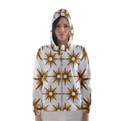 Seamless Repeating Tiling Tileable Women s Hooded Windbreaker by Amaryn4rt