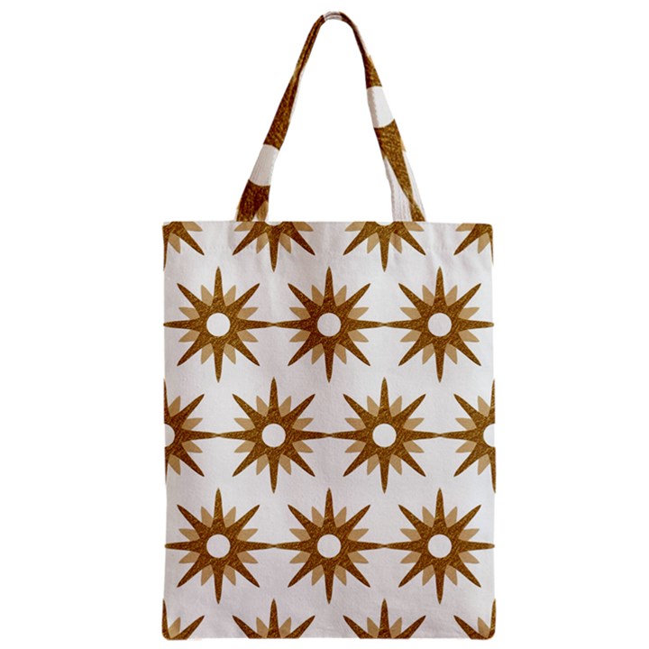 Seamless Repeating Tiling Tileable Zipper Classic Tote Bag