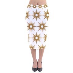 Seamless Repeating Tiling Tileable Velvet Midi Pencil Skirt by Amaryn4rt