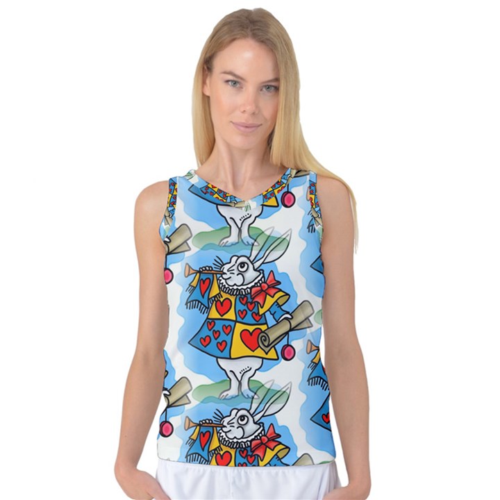 Seamless Repeating Tiling Tileable Women s Basketball Tank Top