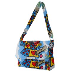 Seamless Repeating Tiling Tileable Full Print Messenger Bag (s) by Amaryn4rt