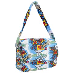 Seamless Repeating Tiling Tileable Courier Bag by Amaryn4rt