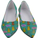 Meow Cat Pattern Women s Block Heels  View1