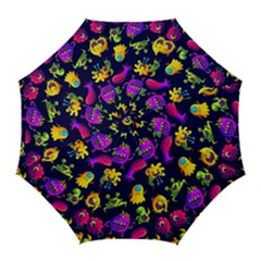 Space Patterns Golf Umbrellas by Amaryn4rt