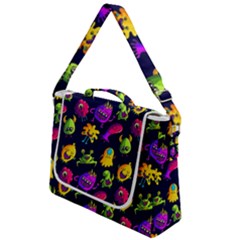 Space Patterns Box Up Messenger Bag by Amaryn4rt