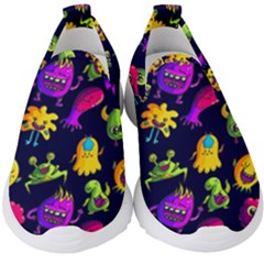 Space Patterns Kids  Slip On Sneakers by Amaryn4rt