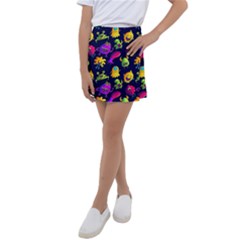 Space Patterns Kids  Tennis Skirt by Amaryn4rt