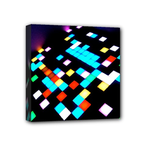 Dance Floor Mini Canvas 4  X 4  (stretched) by Amaryn4rt