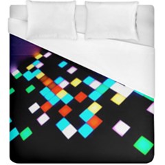 Dance Floor Duvet Cover (king Size) by Amaryn4rt