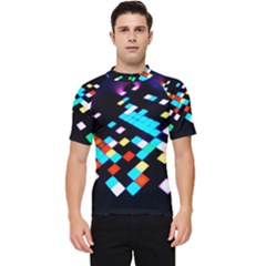 Dance Floor Men s Short Sleeve Rash Guard by Amaryn4rt