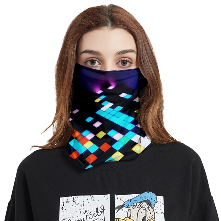 Dance Floor Face Covering Bandana (Two Sides)