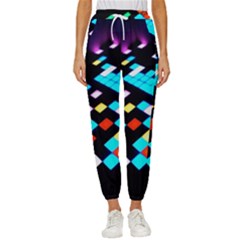 Dance Floor Women s Cropped Drawstring Pants by Amaryn4rt