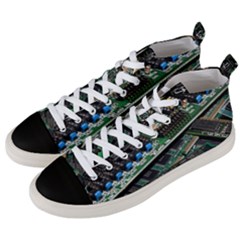 Computer Ram Tech - Men s Mid-top Canvas Sneakers by Amaryn4rt